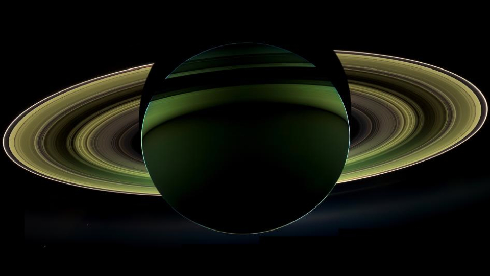 This rare view of Saturn is among the most awe-inspiring images of the planet weve ever seen