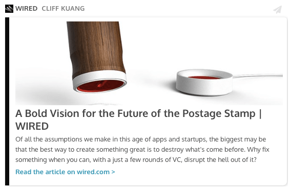 A new kind of Digital Postal Stamp